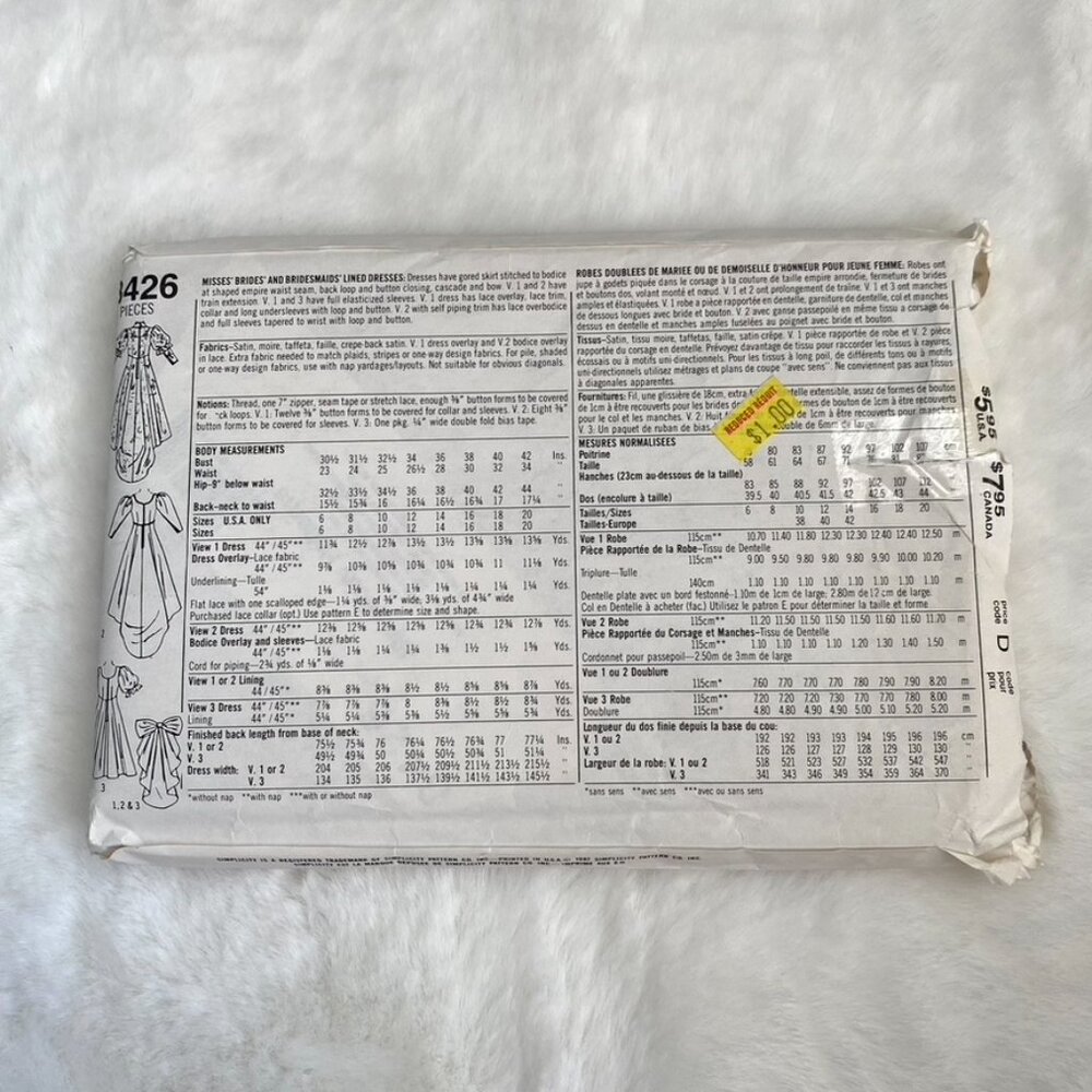 Simplicity Sewing Pattern - Picture 2 of 2